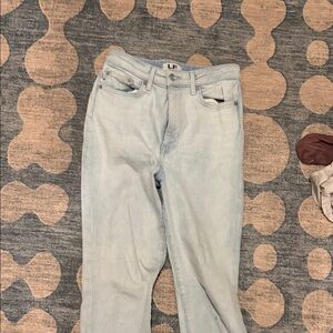 Lovers + Friends Light Blue Straight Leg Jeans